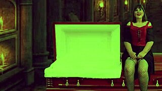 Granny Vampyra's wild lick and dick ride hits supernatural climax