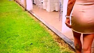 hey wife, why show your pussy at friend's wedding?