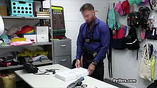 Strip Search Latina Teen Deepthroats Big Cock After Clothes Ripped Off