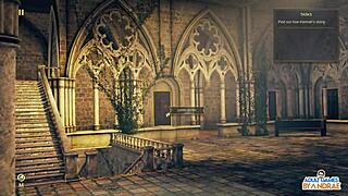 ep12: hentai hannah's magic squirting pussy takes missionary pounding in chapter 2 threesome creampie