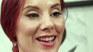 Big Titty Therapist Kelly Caprice Oiled Nuru Massage Turns Into Rough Riding Fuck