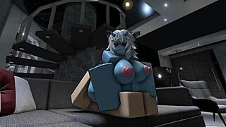 damn this hot demon chick loves rough anal doggystyle with my monster cock