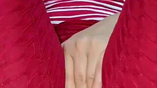 colombian big ass tits babe grinds wet cameltoe pussy through leggings dirty talking till soaked