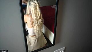 omg my hot stepsister's perfect ass made me cum twice quick