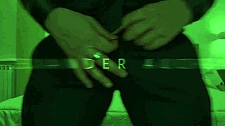 Elegant Amateur Spits on Thick Cock for Intense Handjob Cum