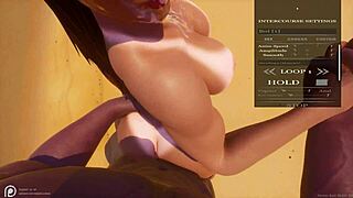 shey the curvy white milf's shaved pussy wrecked by big black cock monster