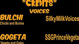 bulchi battles gogeta in wild dbz hentai showdown