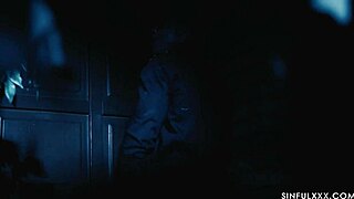 so this big tits milf dressed as halloween cop pulls over bbc for office fingering lick session