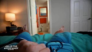 stepmom's bikini sparks vacation heat leading to her hand helping release