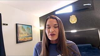 stepmom kendra heart breeds with stepson in taboo bedroom creampie