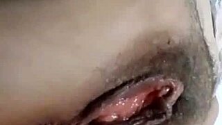 hot friend masturbates dildo deep in wet pussy squirting juicy toy play close