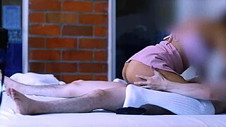 Stepbro sneaks sister's shy friend to private hideout