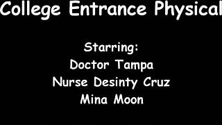 tampa uni physical exam teases mina moon's curves backstage