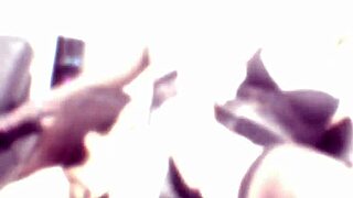 Brittany Bardot gapes asshole after dry anal fisting and squirts publicly