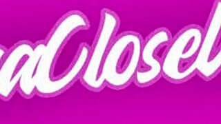 Muscular teen spreads wet pussy lips for closeup cum eating off dripping homemade snatch