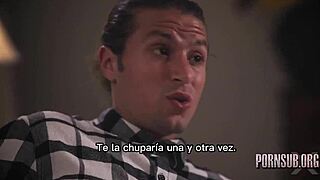 pecaminosamente dulce taboo milf seduces with big tits creampie and petite latina ass shaking sub español