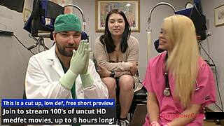 tampa uni physical exam teases mina moon's curves backstage