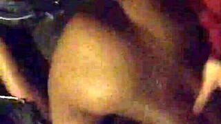 Ebony girlfriend bends over for that deep doggystyle pounding from her man 😈🍑