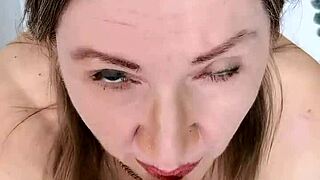 granny teases in lingerie and stockings for hairy pussy fun