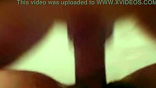 Humiliated housewife slut fucks huge cock while cuckold husband watches her wet hairy pussy