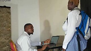 Busty College Teen Fucked Hard by Corrupt Maths Teacher with Huge Tits Bouncing