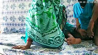 indian desi bhabhi bent over doggystyle anal by dewar big cock homemade bedroom tits bouncing