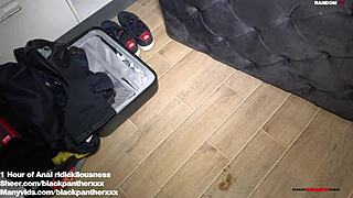 Ebony College Teen's Anal Wrecked by Big Black Monster Cock Creampie Mission