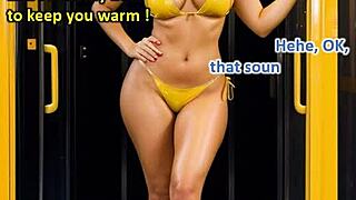 Riders in Storm Bent Blonde Bikini Tits Tease Leather Fuck Dream