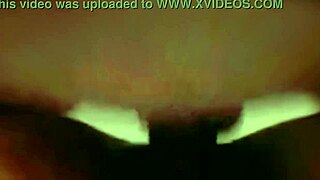 Humiliated housewife slut fucks huge cock while cuckold husband watches her wet hairy pussy