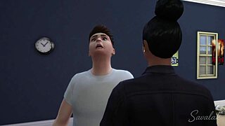 oh man two hot mistresses force my young boyfriend to submit with toys full interracial femdom story sound on