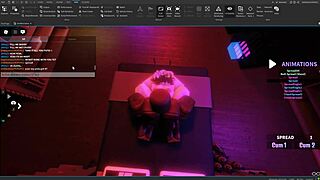 white roblox girl bent over and fucked senseless by massive black monster cock in hardcore interracial session.