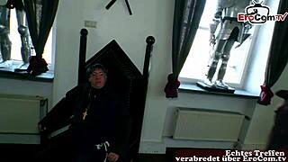 i'm the deutsche putzfrau he seduces me in church for wild sex now