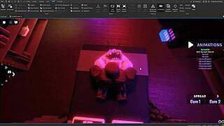 white roblox girl bent over and fucked senseless by massive black monster cock in hardcore interracial session.