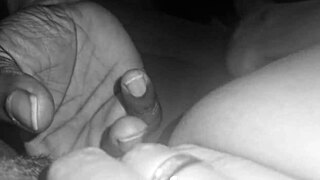 angelgxkuzz shares amateur pov with chubby couple on big black cock