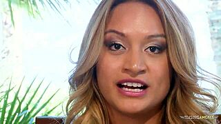 yo natalia robles, new secretary slurps boss's sloppy blowjob then bends for creampie doggystyle at work!