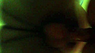 Quick bareback doggystyle fuck bent over in living room?