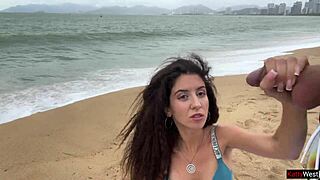 Cum Explodes On Hottie Tits Publicly!