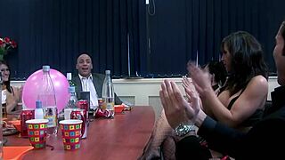 Lezley Zen Brooke Haven Austin Kincaid Carly Parker Office Orgy Blowjob Cumshot!