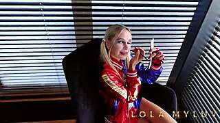 HORNY STEPSISTER LOLA MYLUV TIES UP STEPBRO FOR HARD FUCK PUNISHMENT!