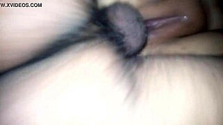 curvy latina with piercings and tattoos teases her fat body