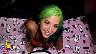 Spanish Prostitute Squirts on Monster Big Black Cock