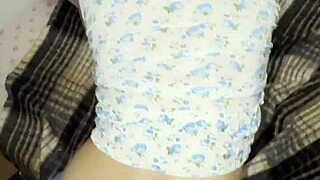 CUTE Skinny LATINA Nerd's FIRST TIME Homemade FUCK Fest