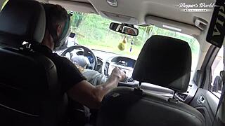 Behind scenes nympho wife julia north takes quick forest anal pounding 😈🌲