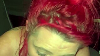 Real Redhead Hooker Bent Over Car Fucked Bareback Cum Inside Pussy