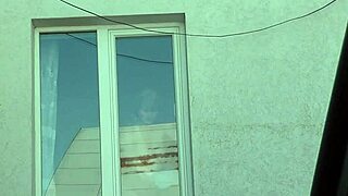Sexy nude milf neighbor big tits washes windows panty free taxi peeps
