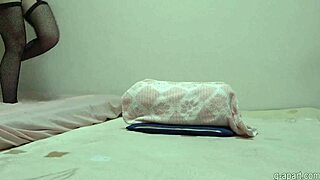 fair-skinned big boobed japanese girl in lingerie masturbates on webcam