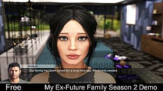 EROTIC LESBIAN MILF GAME My Ex-Future Family Season 2