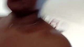 bareback ebony curves make my huge cock explode with cum