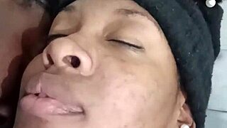 bareback ebony curves make my huge cock explode with cum