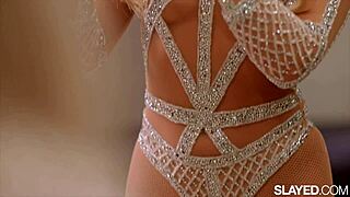 Wow elsa jean pounds allie nicole perfect pussy lips wet!